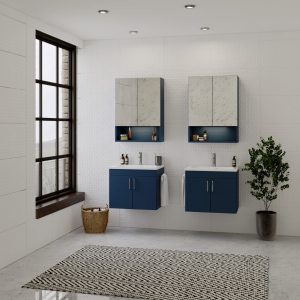 Alby Blue Woodgrain