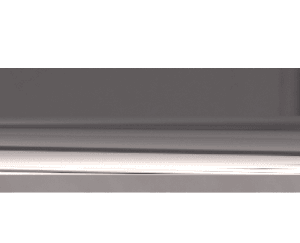 Polished Chrome Radius End Wrap Over Handle