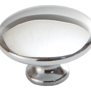 TH642 Round Chrome Knob