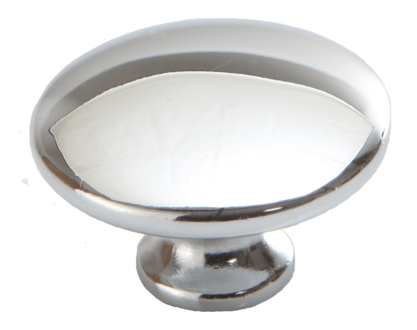 TH642 Round Chrome Knob
