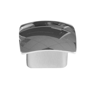 TH657 Square Chrome Knob