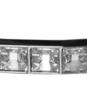 TH658 Chrome and Crystal 'D' Handle
