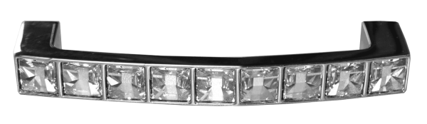 TH658 Chrome and Crystal 'D' Handle