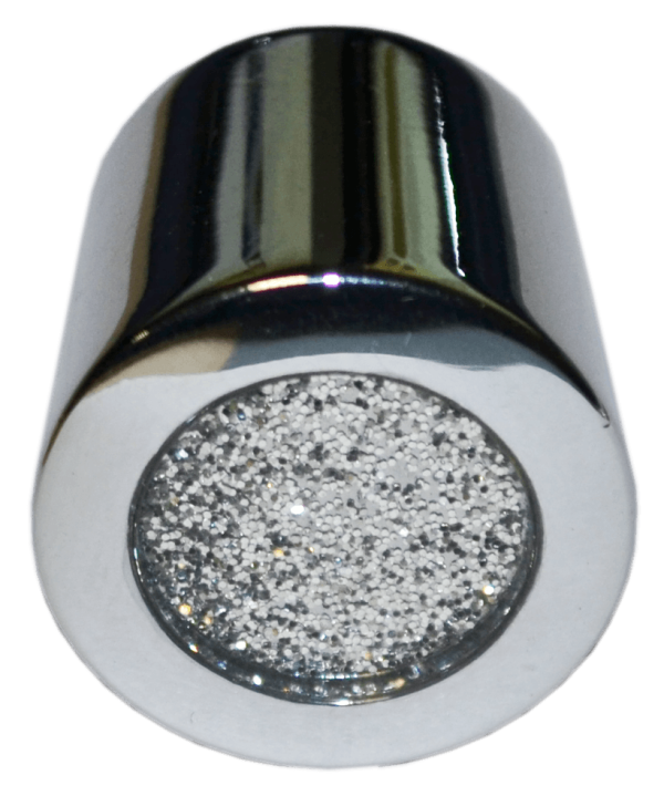 TH661 Chrome and Crystal Knob