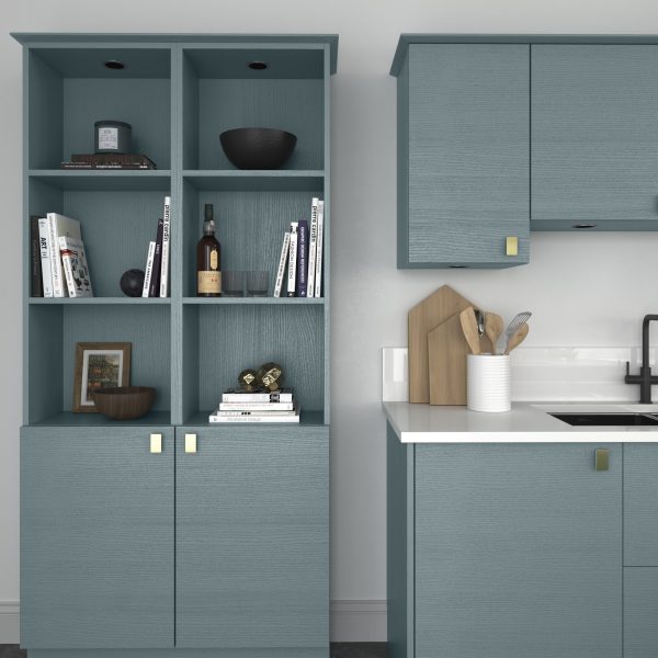 Slab shown in Teal Mist